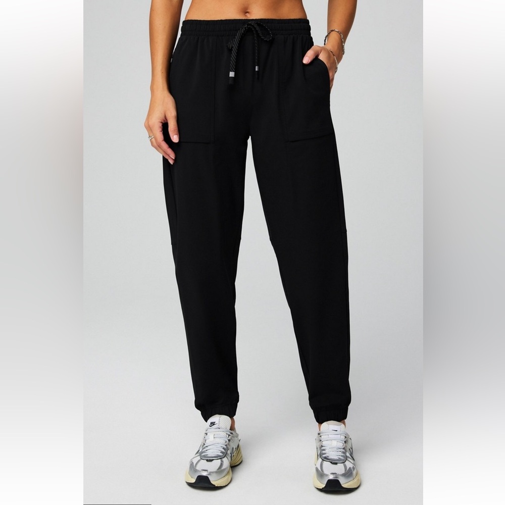 Women’s Fabletics Black Joggers Size L